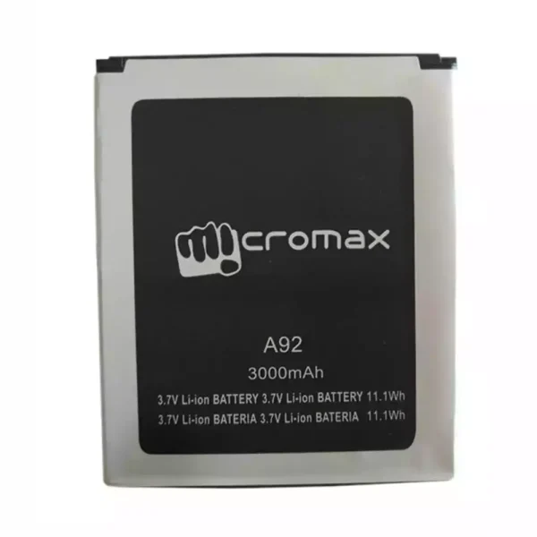 Baterai Original for Micromax A92