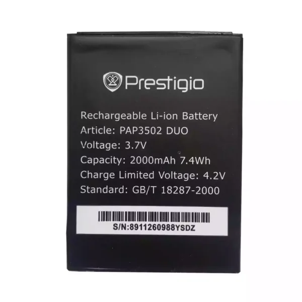 Baterai Original for Prestigio PAP3502 DUO