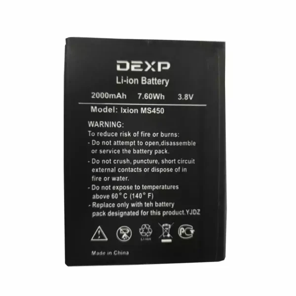 Baterai Original for DEXP Ixion MS450