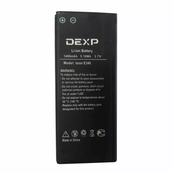 Baterai Original for DEXP Ixion E340