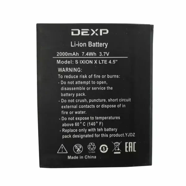 Baterai Original for DEXP Ixion S Ixion X LTE 4.5''