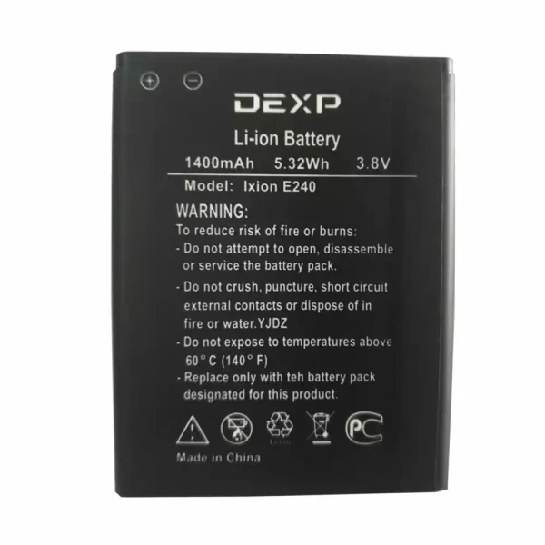 Baterai Original for DEXP Ixion E240