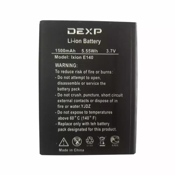 Baterai Original for DEXP Ixion E140