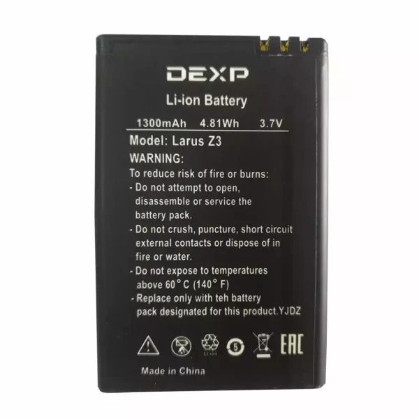 Baterai Original for DEXP Larus Z3