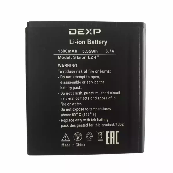 Baterai Original for DEXP S Ixion E2 4''