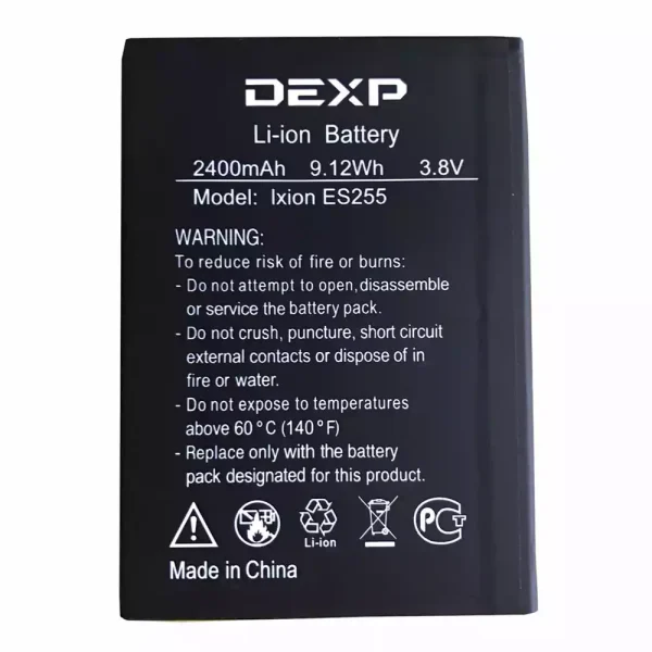 Baterai Original for DEXP Ixion ES255