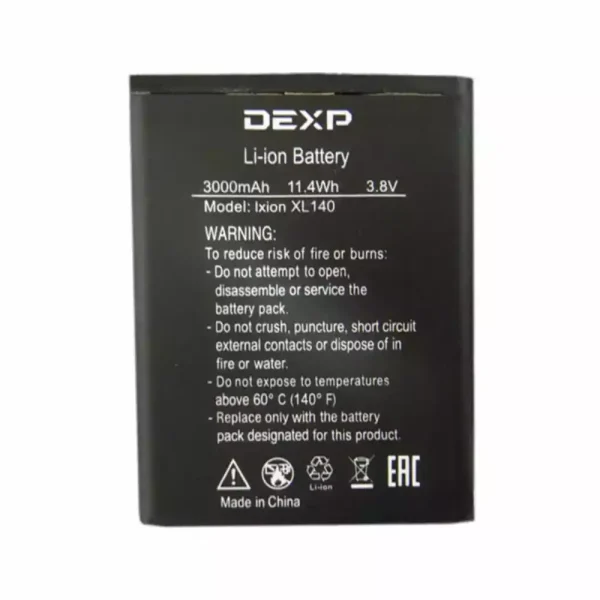 Baterai Original for DEXP Ixion XL140 FLASH