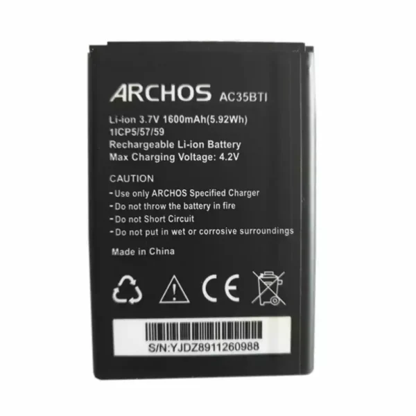 Baterai Original for ARCHOS AC35BTI