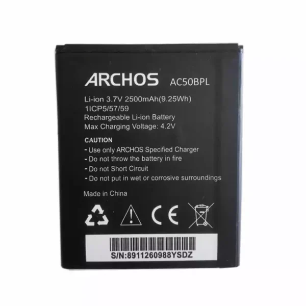 Baterai Original for ARCHOS AC50BPL