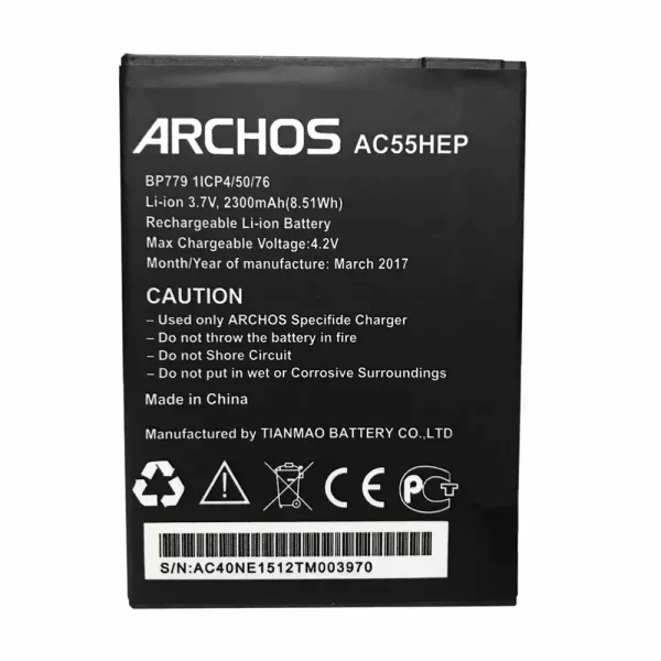 Baterai Original for ARCHOS AC55HEP