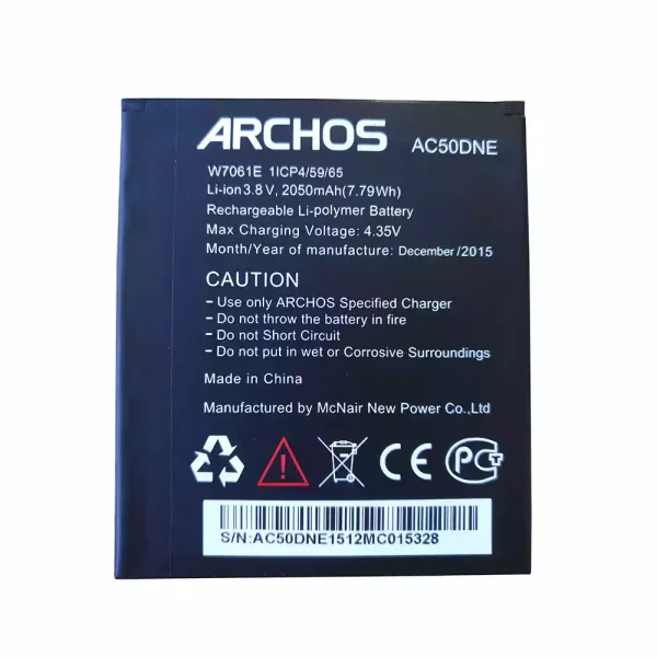 Baterai Original for ARCHOS AC50DNE