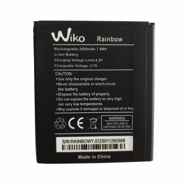 Baterai Original for Wiko Rainbow