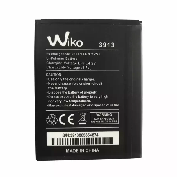 Baterai Original for Wiko 3913