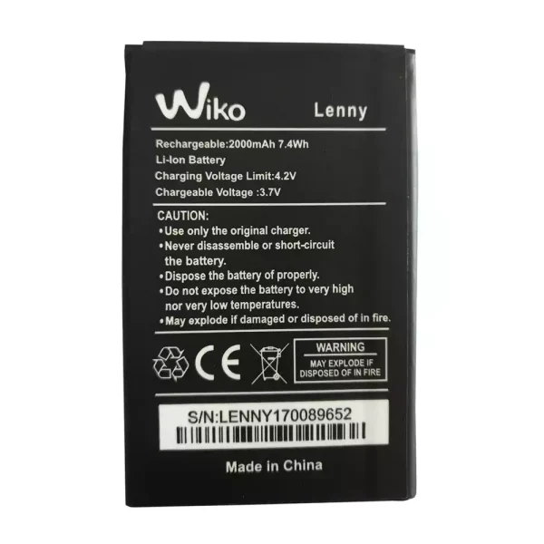 Baterai Original for Wiko Lenny