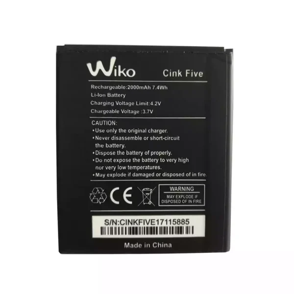 Baterai Original for Wiko Cink Five