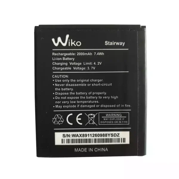 Baterai Original for Wiko Stairway