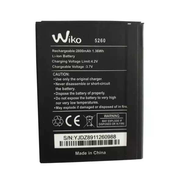 Baterai Original for Wiko 5260