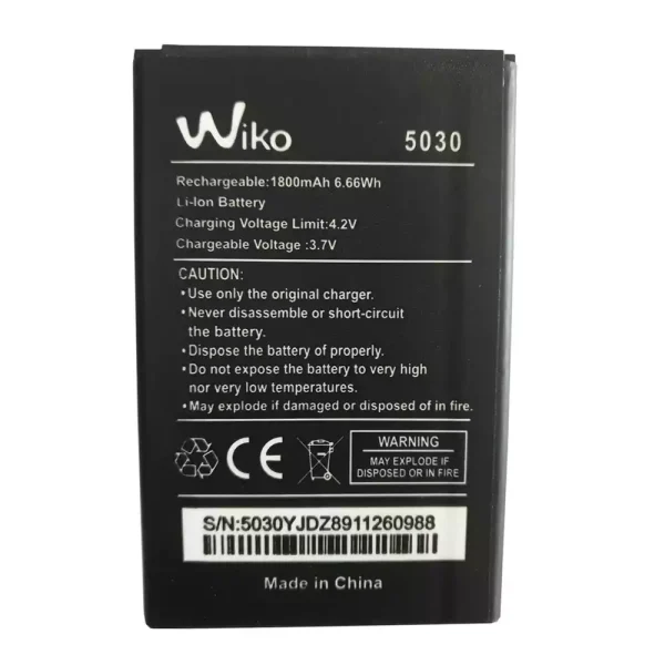 Baterai Original for Wiko 5030