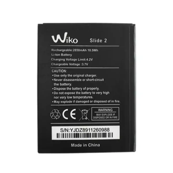 Baterai Original for Wiko Slide 2