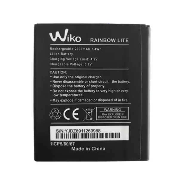 Baterai Original for Wiko Rainbow LITE