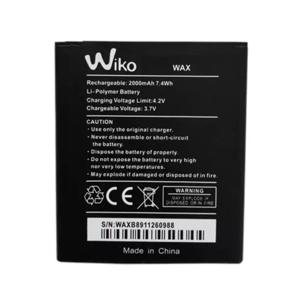 Baterai Original for Wiko WAX