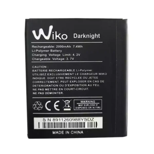 Baterai Original for Wiko Darknight