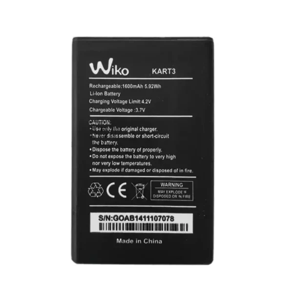 Baterai Original for Wiko KART3