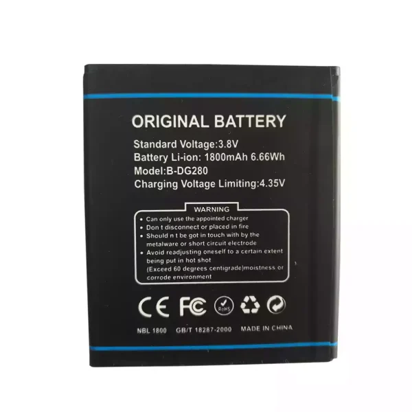 Baterai Original for DOOGEE B-DG280