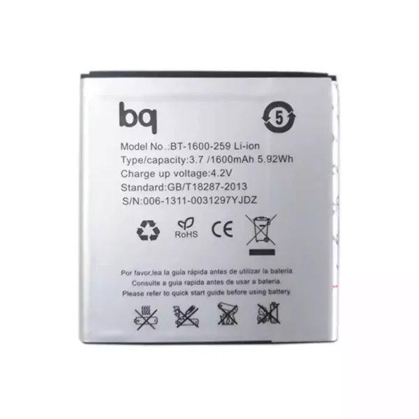 Baterai Original BT-1600-259 for BQ 4.0