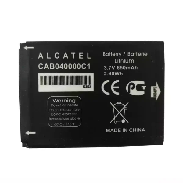 Baterai Original CAB04000C1 for Alcatel OT203