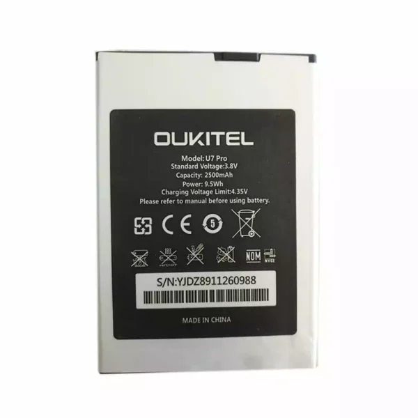 Baterai Original for OUKITEL U7 Pro