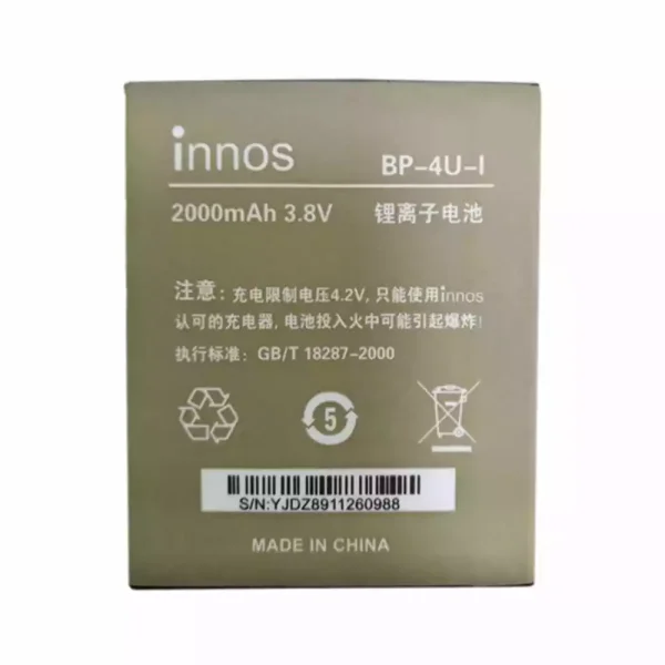 Baterai Original for Innos BP-4U-I