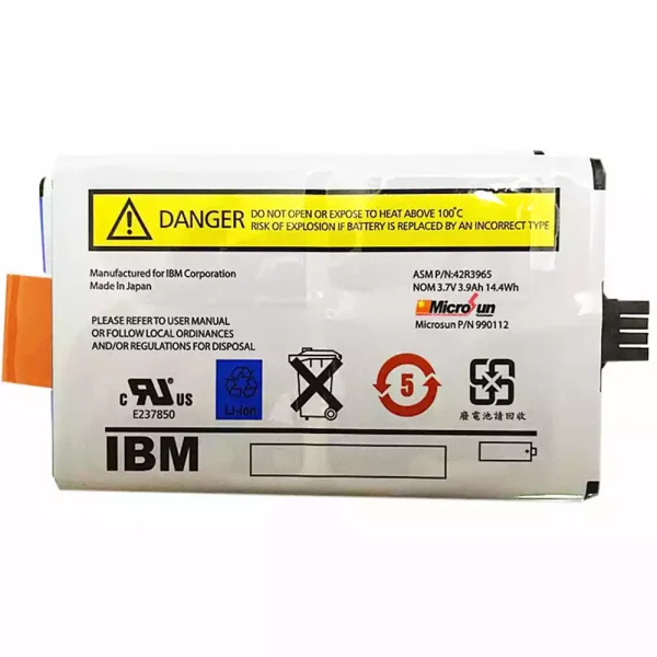 Baterai Original IBM 42R3965,42R3969