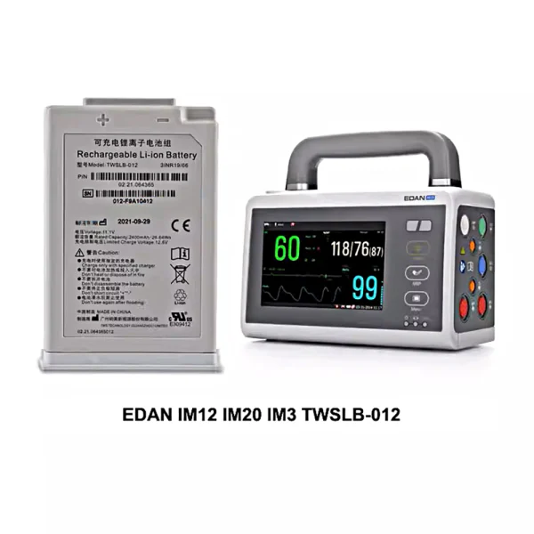 Baterai Original EDAN TWSLB-012,IM12 IM20 IM3