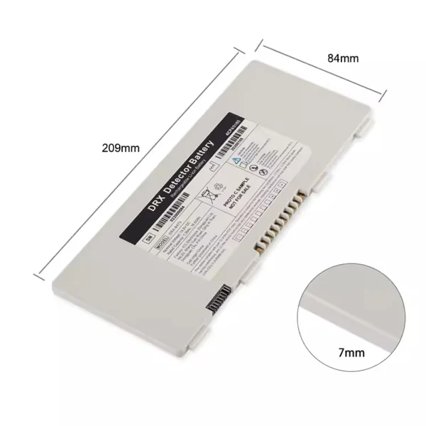 Baterai Original DRX-BAT3,Carestream HPX-DR 2530 - Image 3