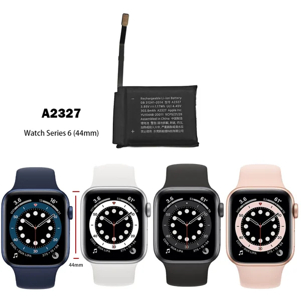 Pengganti Baterai A2327 Untuk Apple Watch Series 6 (44mm) - Image 4