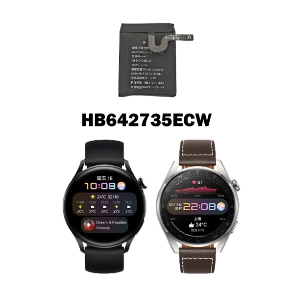 Pengganti Baterai HB642735ECW Untuk HUAWEI Watch 3Pro,Watch 3S,Watch 3X,Honor Watch  K2 - Image 4