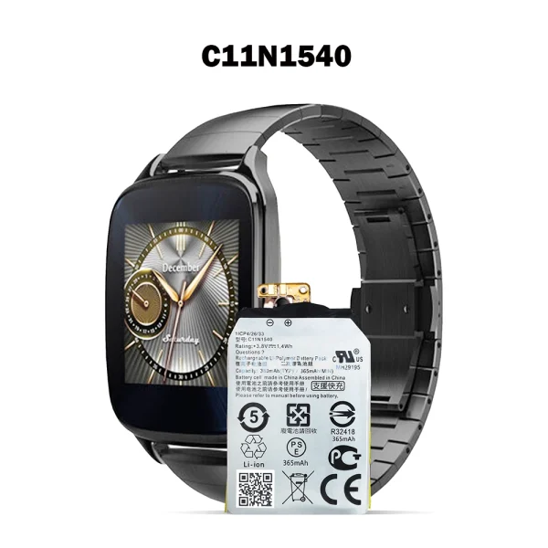 Pengganti Baterai C11N1540 Untuk ASUS ZenWatch 2 - Image 4