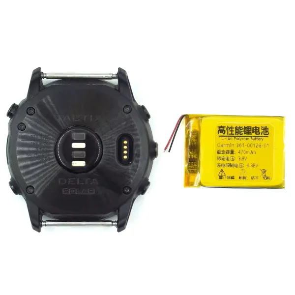 Pengganti Baterai 361-00126-01 Untuk Garmin tactix Delta - Image 3