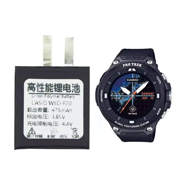 Pengganti Baterai Untuk CASIO WSD-F20 - Image 2