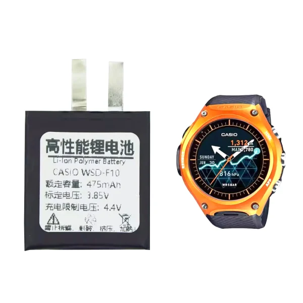 Pengganti Baterai Untuk CASIO WSD-F10 - Image 2