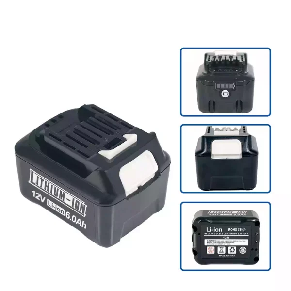 12V 6.0Ah Pengganti Baterai Untuk MAKITA BL1041B - Image 2