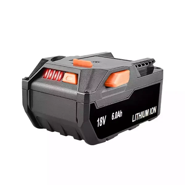 18V 6.0Ah Pengganti Baterai Untuk Ridgid Compatible with Ridgid 18V Lithium Battery Charger:
R840091 R840093 R840095 R86092 AC840094