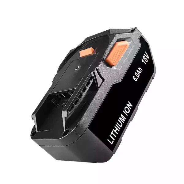 18V 6.0Ah Pengganti Baterai Untuk Ridgid Compatible with Ridgid 18V Lithium Battery Charger:
R840091 R840093 R840095 R86092 AC840094 - Image 2