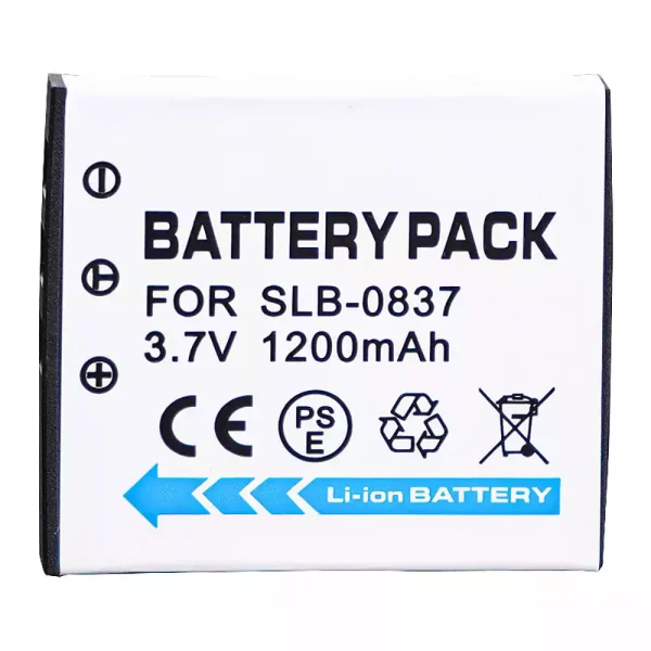 Pengganti Baterai Untuk Samsung SLB-0837 SLB-0737