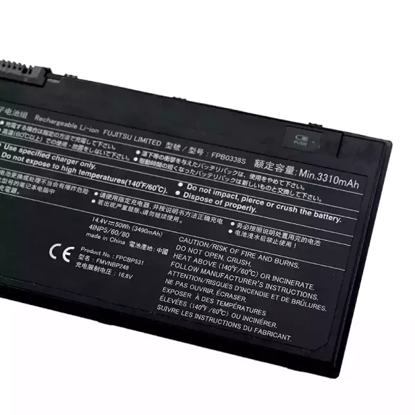Baterai Laptop Fujitsu FMVNBP247 FPCBP529 Fujitsu E558 P728 - Gambar 3