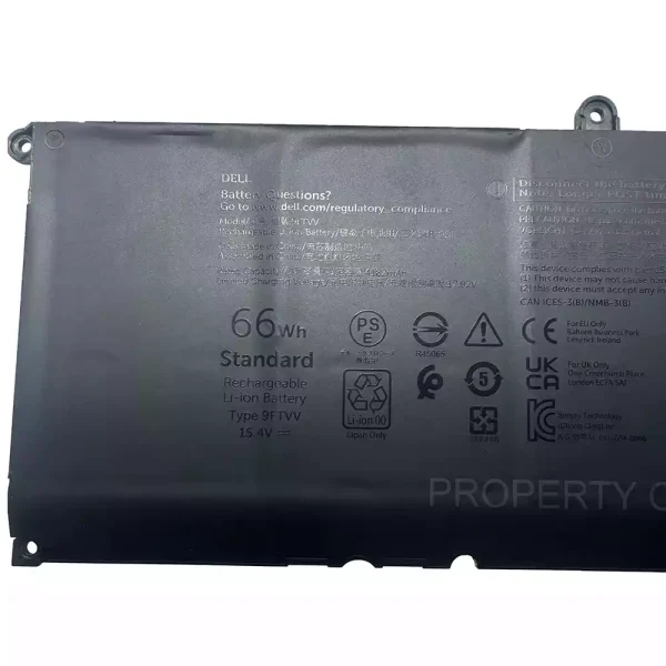 Baterai Laptop DELL 9FTVV - Gambar 3