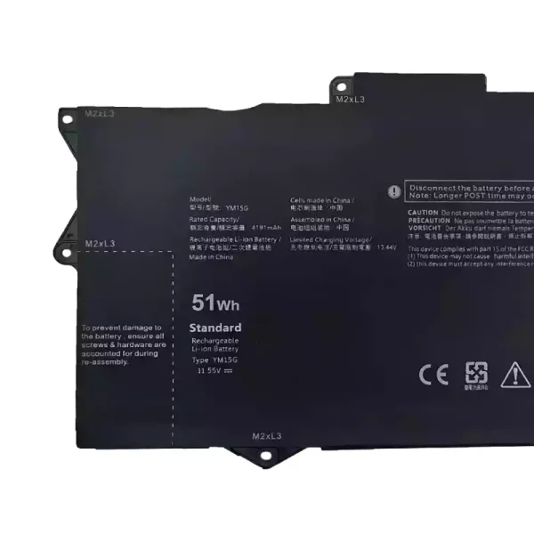 Baterai Laptop Dell YM15G,Dell XPS 13 9315 2-in-1 - Gambar 3