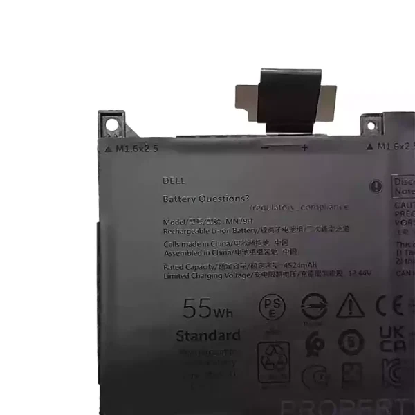 Baterai Laptop Dell MN79H NXRKW - Gambar 3