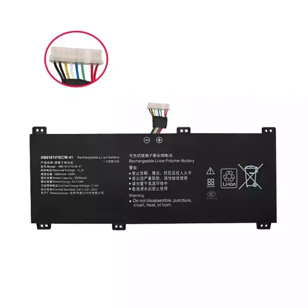 Baterai Laptop HUAWEI HB6181V1ECW-41